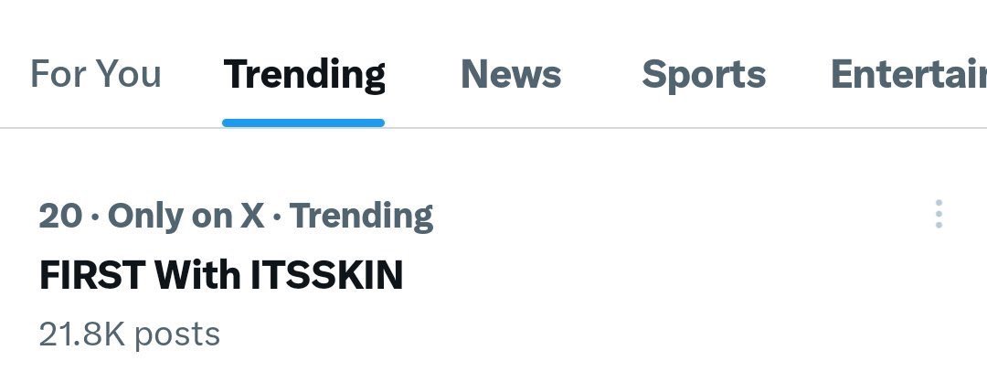 FIRST With ITSSKIN 

✅ 10K
✅ 20K
⬜️ 30 K

#ITSSKINxFirstKanaphan
