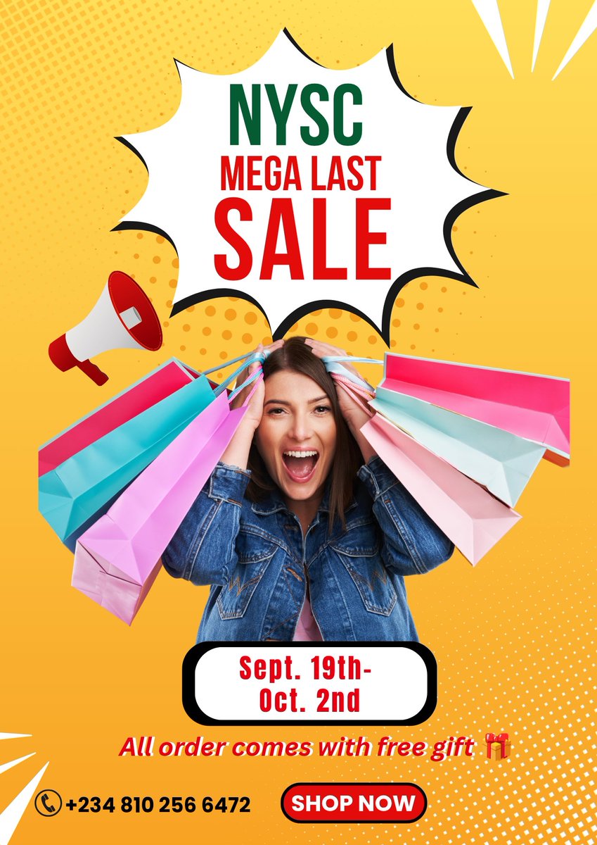 If you need a clean business flyer today, I'm offering 5k per flyer. Dm me now. Let’s make your brand pop 🔥

#fyp #fypviral #trend #trending #flyer #canva #design #GraphicDesigner