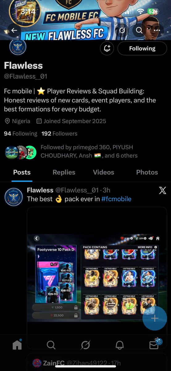 Rehanadthe15's tweet photo. @Zihan49122 @Flawless__01 @Akash62455881 @ALANDROID23 @BackMossPlayz @dyno_events @RGXFC_ @RIPPERG13708602 @newcomerFM @FirstHalfYT @PIYUSHC0609 @Krishna9_FC Good initiative bhai! https://t.co/Lgk20oLeeE