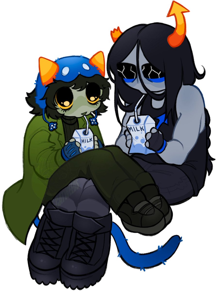 catsweeds's tweet image. #homestuck #meowrails #equinep