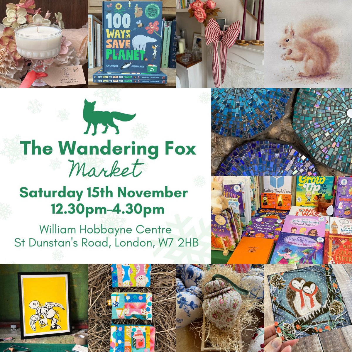 Market day today! 

#UKGiftHour #ukgiftam #hanwell #ealing
