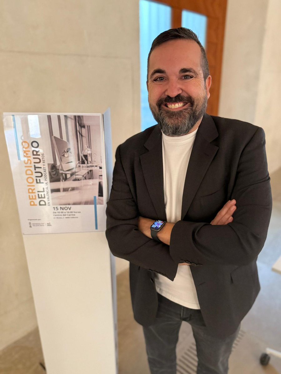 ¡EN DIRECTO! Jornadas APPV: Reinventando el Periodismo del Futuro 🚀
¡Si no puedes asistir a las jornadas de la APPV y la <a href="/GVAIgualtat/">GVAIgualtat</a>  #GeneralitatValenciana, síguenos por streaming
👉 CONECTA AQUÍ AL DIRECTO: youtube.com/live/OYZBd7LDZ…
<a href="/natxoandreu/">Natxo Andreu ❤️📻</a> #PeriodismoDelFuturo #APPV