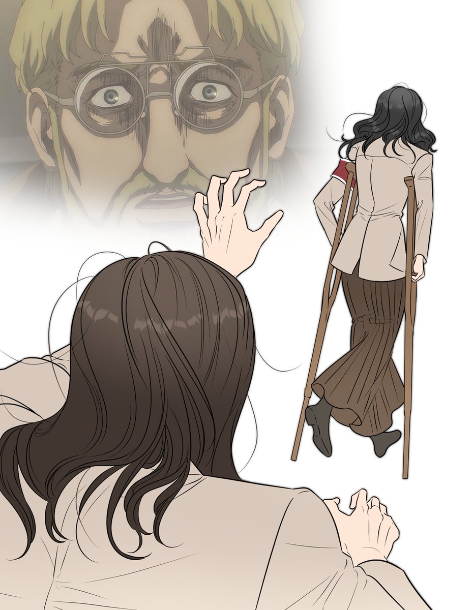 #aot 에렌 피크
목발 동지