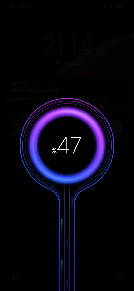 Kimin şarjı % kaç :)