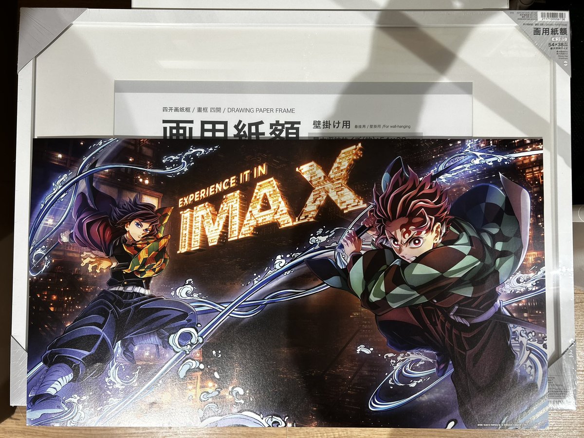 IMAXビジュアル スペシャルポスター」 【W515 X H286mm】が入る額縁を