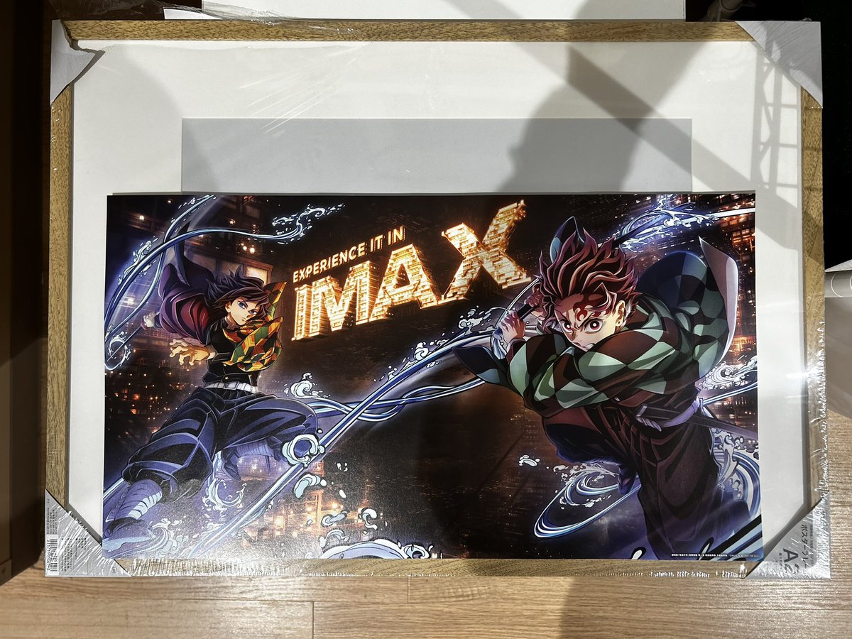 IMAXビジュアル スペシャルポスター」 【W515 X H286mm】が入る額縁を