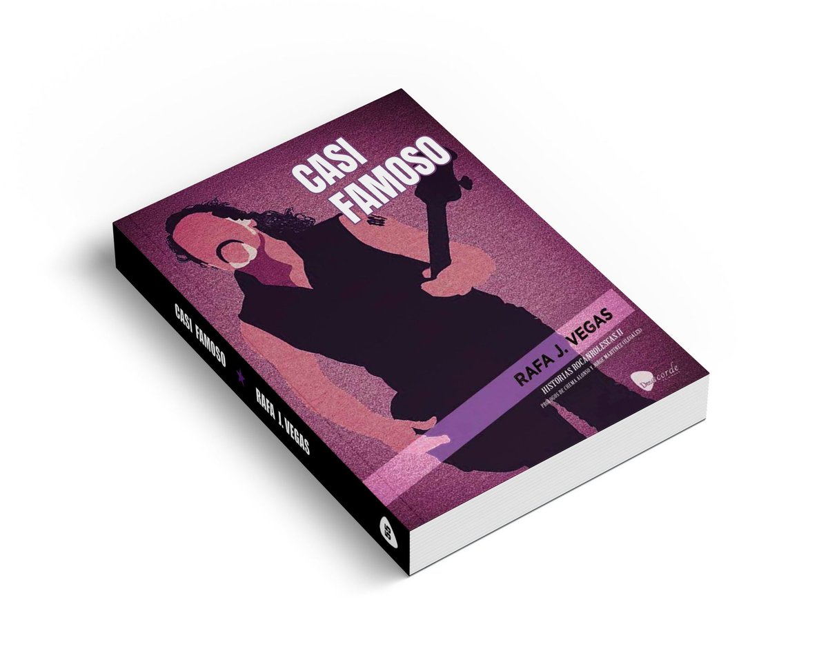 Ya está disponible el nuevo libro de <a href="/Rafajvegas/">Rafa J. Vegas</a> "Casi Famoso", con prólogo de Chema Alonso y Jorge Martínez de <a href="/IlegalesRock/">Ilegales</a> . Salió ayer con <a href="/DesacordeEdicio/">Desacorde Ediciones</a> y es el tercero que lanza ya, después de "Mil Maneras de Volver Al Hotel" y "Cortate El Pelo y Búscate un Trabajo"