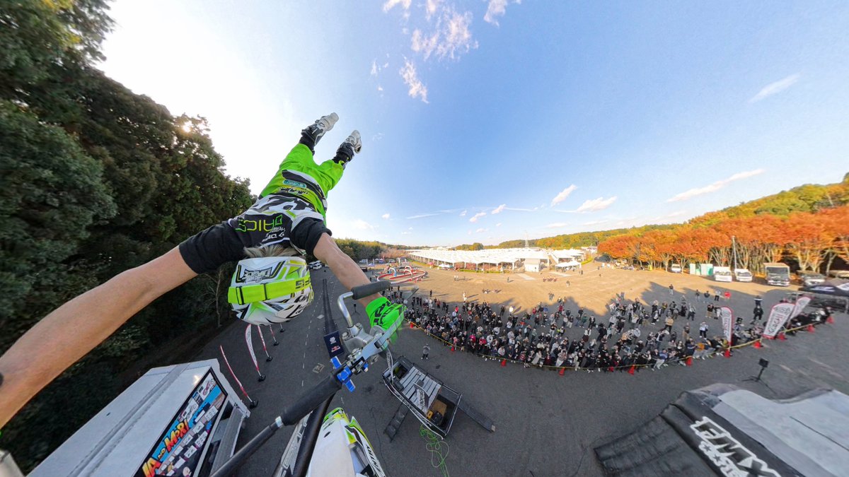 bikoongogo's tweet image. ✨DAICEさんサイコーです😍来年も見たいです😆
#FMX #秋の祭典 #BDSバイクセンサー