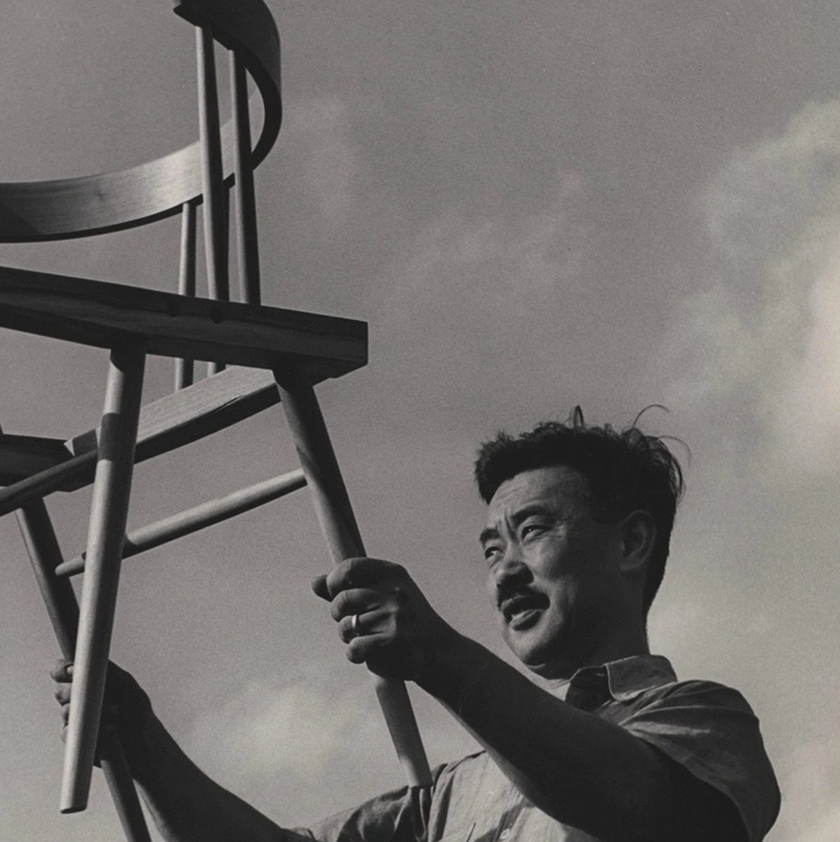 dieworkwear's tweet image. this chair is $5,900, partly because it&apos;s made by one of the most famous 20th century furniture makers, george nakashima. it required maybe 60 hours of handwork — carving, sculpting, and joinery. i would be surprised if that jenga set took more than 30 mins to make in a factory