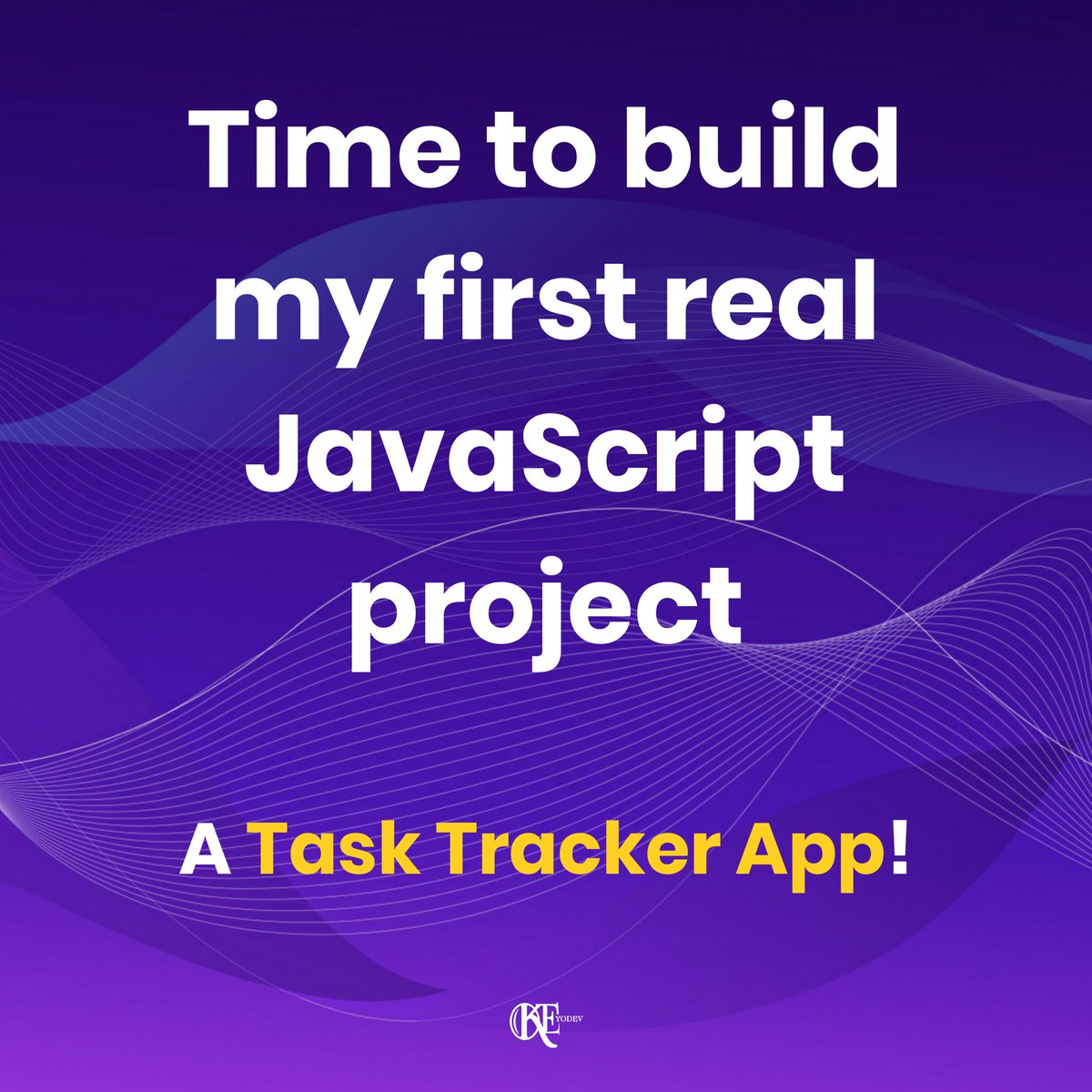 Okeyodev's tweet image. Day 43/90: Building my first JavaScript project — a Task Tracker ✅

DOM + Functions + Arrays = Real interactivity.

Learning by doing hits different.

#JavaScript #90DaysOfCode #FrontendDev