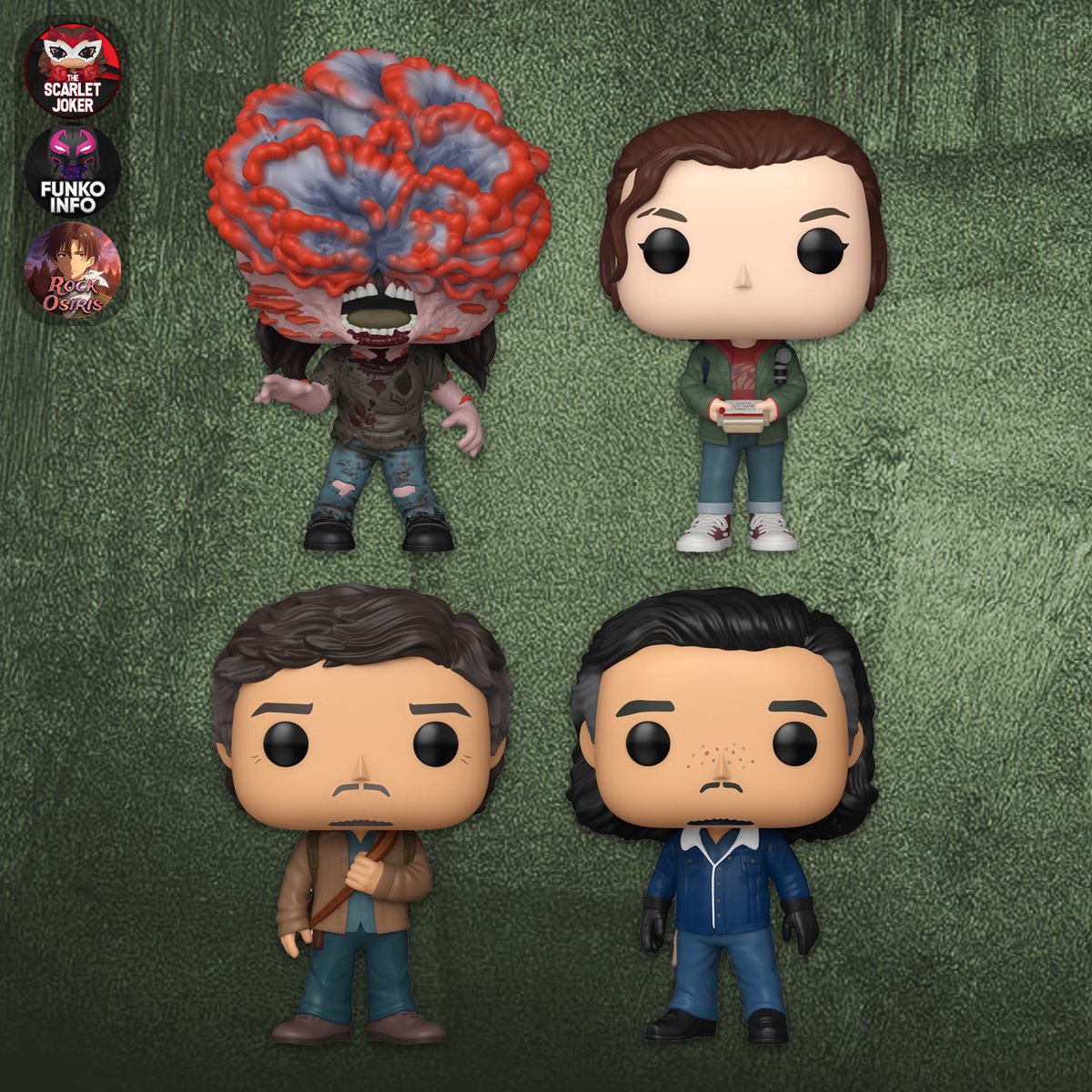 NaughtyDogWorld's tweet image. We have seen the release of a few of The Last of Us Funko Pops from the game in the past and now we’re getting four from the HBO TV series. Ellie, Joel, Tommy and a Clicker will be the first ones in the series available to purchase with more coming down the line.

#TheLastofUs