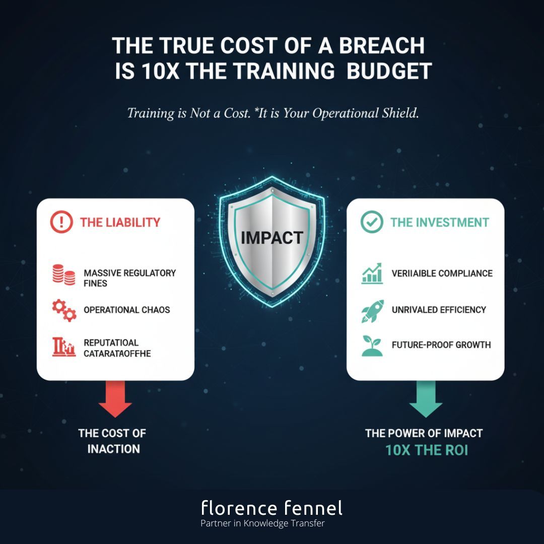 Florence4Growth's tweet image. At Florence Fennel, we don&apos;t deliver sessions; we deliver IMPACT. We use technology and data to build an Operational Shield, guaranteeing your teams are competent, compliant, and driving efficiency

#CorporateTraining #ROI #LearningDevelopment #EnterpriseLearning #FlorenceFennel