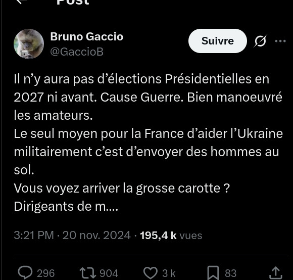 1/2
LFI met Bruno Gaccio dans sa liste aux municipales à Paris.
Mais enfin pourquoi vous dites que LFI est d'extrême droite poutinophile antisémite complotiste et antivax ?!
(merci à <a href="/Grompf3/">Grompf</a> pour les captures d'écran)⏬