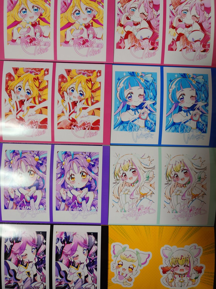 ぽた様(@potacure0920 )のネップリ早速印刷してきました。