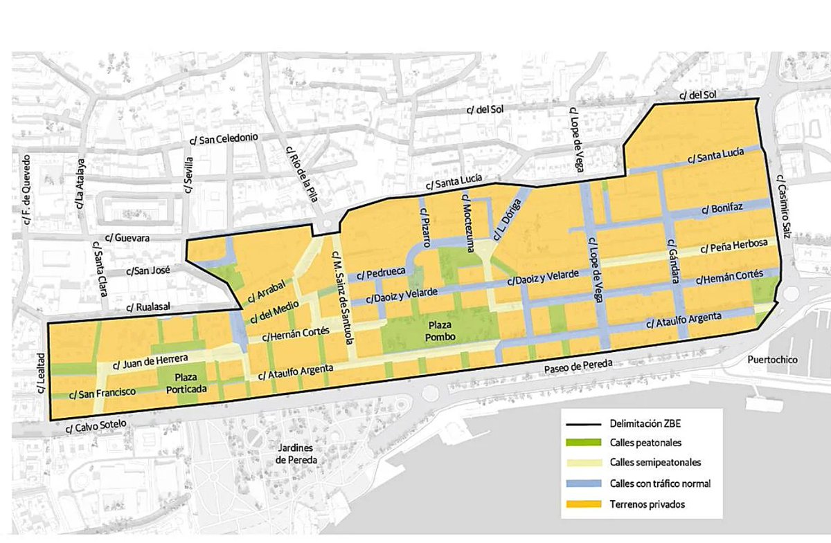 PRESENTAMOS ALEGACIONES A LA ORDENANZA REGULADORA DE LA ZONA DE BAJAS
EMISIONES DEL MUNICIPIO DE SANTANDER