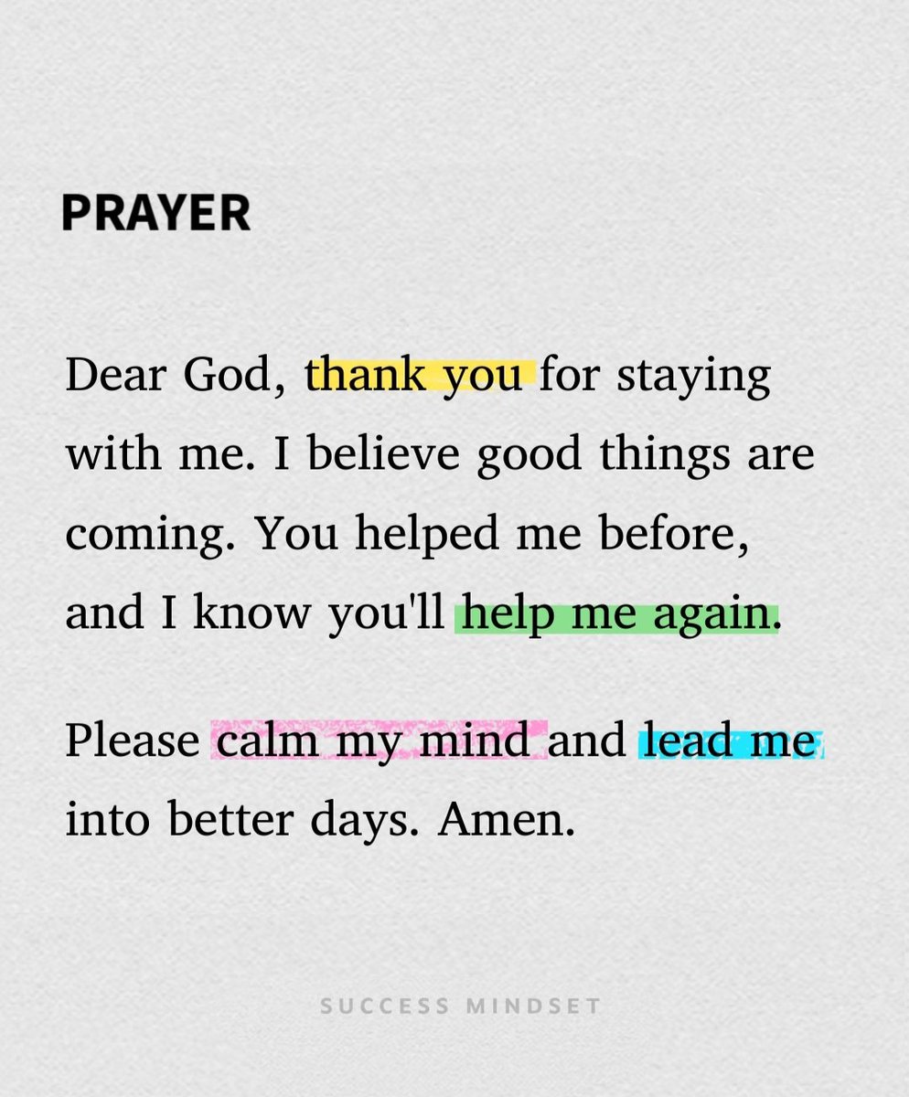 Prayer: