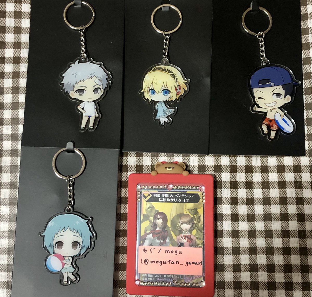 北米版 ペルソナ3リロード サマー衣装 キーホルダー アイギス 北米版