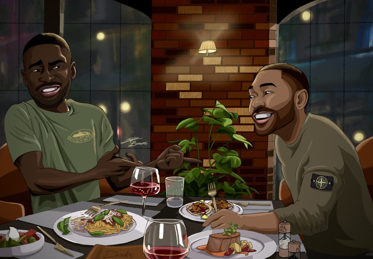JaydenBrowne_'s tweet image. How I imagine ‘Chapter 16’ was written 🍽️✍️

@Santandave1 @TheRealKano 

#dave #kano #chapter16 #theboywhoplayedtheharp