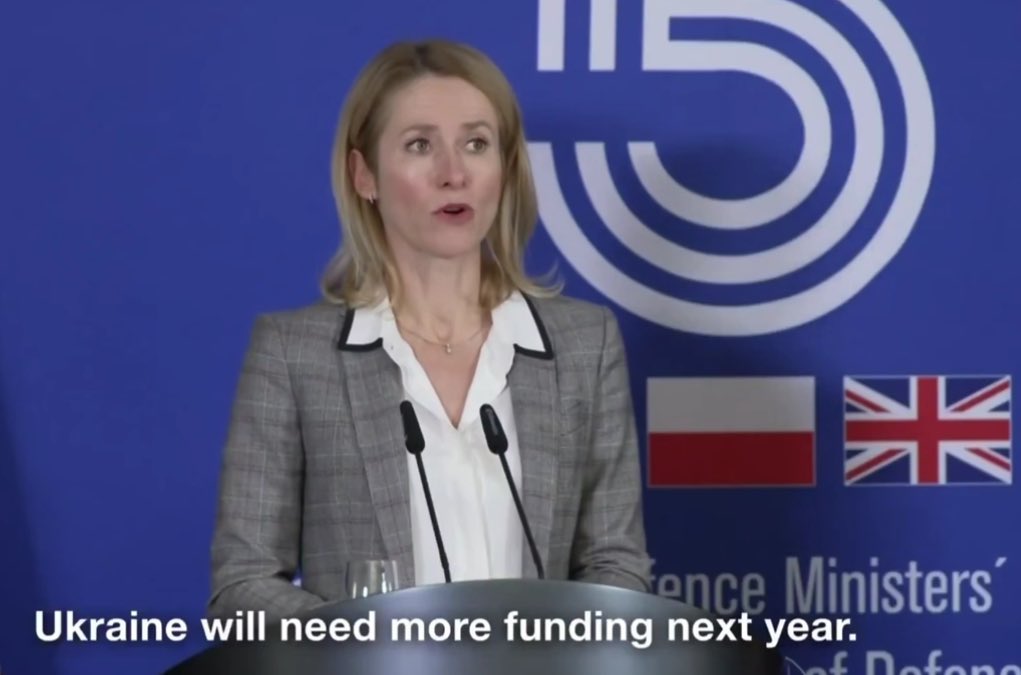 ✅🇪🇺🇺🇦 Kallas: "Supporting Ukraine is a bargain compared to the cost of Russia's victory."