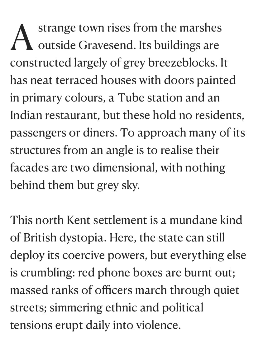 Near London, the Met have built a scale model of the divided and violent future that many fear Britain is spiralling towards. 

I visited last week to watch cops throw petrol bombs at each other and prepare for civic breakdown