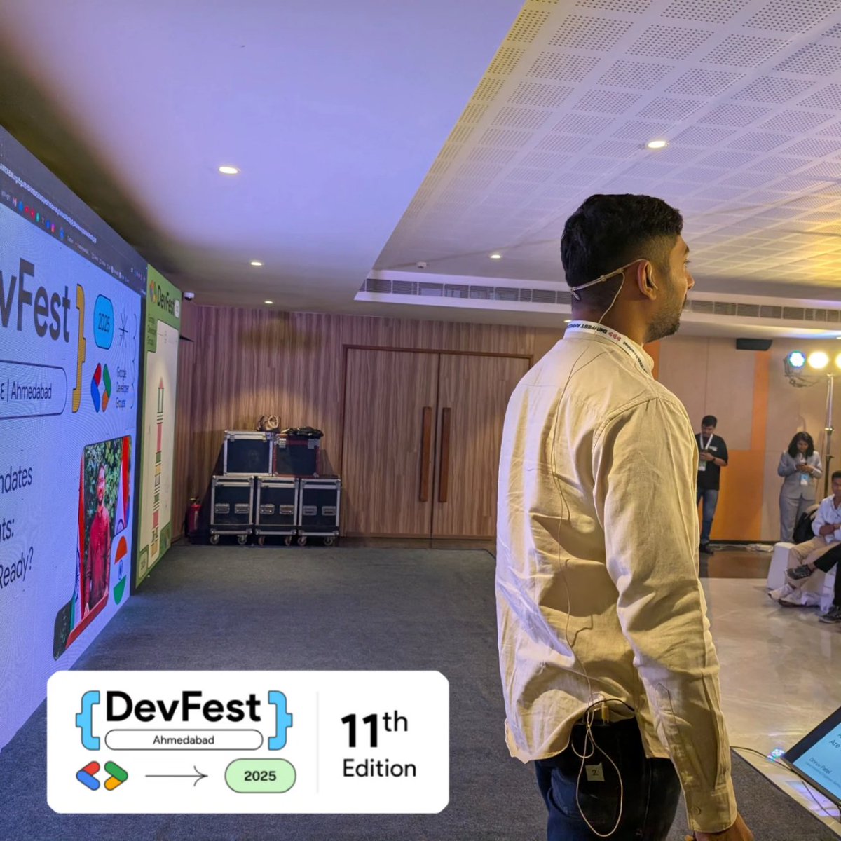 GDGAhmedabad's tweet image. Android developers, this one’s big — @DearDhruv is live at #DevFestAhm unpacking Android 17’s mandate for adaptive layouts, Dhruv dives into why adaptive UI is no longer optional — it’s a core requirement for modern Android apps.
#Android17 #AdaptiveLayouts #AndroidDevelopment