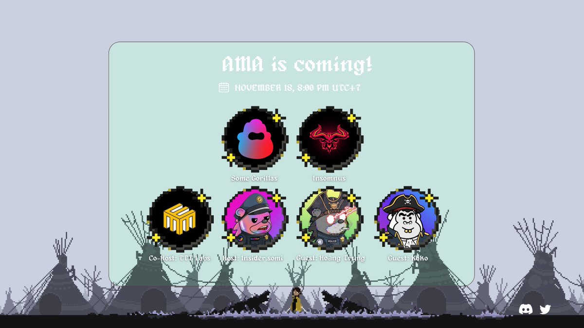 insomnusxyz's tweet image. gSleepers!

We have an upcoming AMA hosted by @SomniaInsider!

Tune in and get more information directly from our head dev @slavedevgael!

See you soon in November 18, 8:00 PM UTC+7