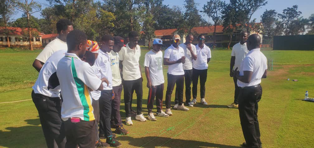 CricketUganda's tweet image. The three-day Jinja Level One umpiring course began on Thursday, with 20 participants training under the expertise of Patrick Makumbi Musoke and John Trust Mayeko at Jinja SS.

#LycaConnectsCricket