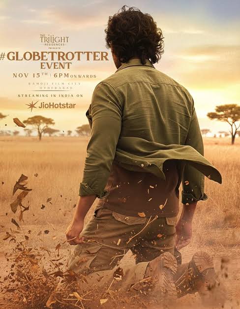 Yesssss.. big day
Today is a big day for Indian cinema...and it is being celebrated in a different way...
📽️ 

#GlobeTrotterEvent #JioHotstar