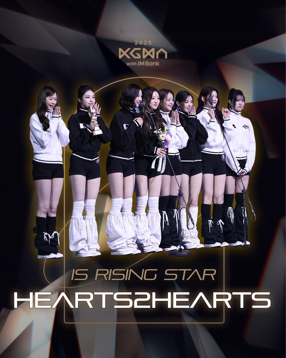 [#KGMA 2025]

🌟 2025 KGMA 빛나는 얼굴들

[IS 라이징 스타 IS Rising Star]
#Hearts2Hearts #하츠투하츠 #ハーツトゥーハーツ
🎉축하합니다👏

🔗 자세한 내용은 프로필 링크를 참고해주세요

#지우 #카르멘 #유하 #스텔라 #주은 #에이나 #이안 #예온

#KoreaGrandMusicAwards
