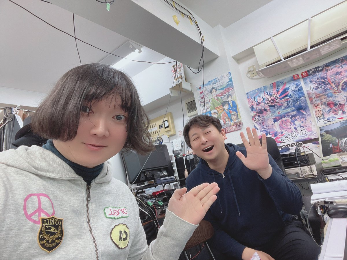 今日からは舞台稽古もしつつ…朗読劇の稽古！ヽ(ﾟДﾟ)ﾉ

配信朗読劇は今月末にありますのでよろしくお願いしますー。

今回も前回に引き続きスケジュールや演出補助もろもろ、林さんに頼りきってます、早速初日から頼りました[壁]д･)ﾉ（笑）

本番までよろしくお願いします！