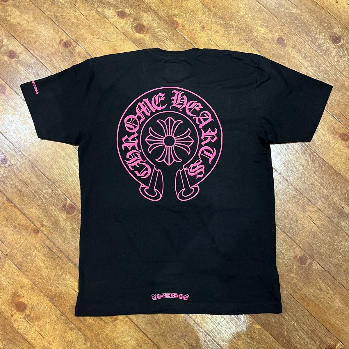 Chrome Hearts Pink Horseshoe Logo Tee White – OG Market Chrome
