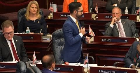 LesTriBar's tweet photo. Florida lawmaker: Time to do away with homeowner associations altogether. We pay taxes, and (HOA) is like a second mortgage from construction companies https://t.co/qLqNxdHg4f