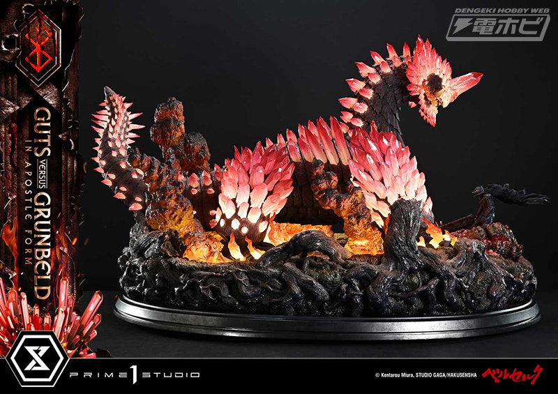 今週の話題】狂戦士VS炎の巨竜の死闘がジオラマに！漫画『#ベルセルク