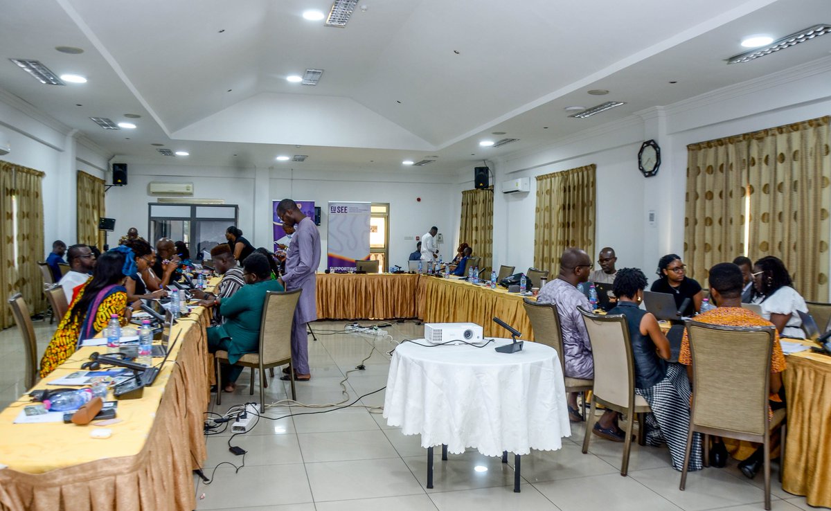 RfldOrg's tweet image. Accra l Ghana - This Training on Early Warning in Africa represents a critical opportunity to strengthen the capacity of Human Rights Defenders and enhance coordination between early warning producers and advocacy organizations across the continent. By bringing together diverse…