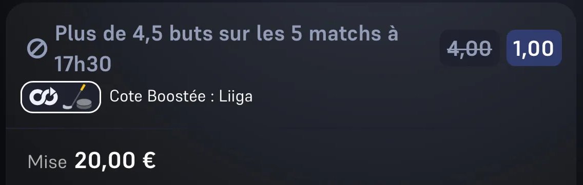 ANJSilencieuse's tweet image. Bonjour @WinamaxSport.  
🆘De très nombreux joueurs me remontent que vous n'avez toujours pas régularisé, conformément à vos CGU, la côte boostée hockey d'hier soir. 
Cela est totalement scandaleux et illégal.⛔