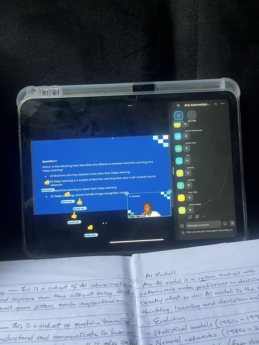 trexxybuzzbuzz's tweet image. Just finished a 2-hour AI &amp;amp; Automation session with @TSAcademyOnline — today’s focus: mastering AI Models, &amp;amp; Prompt Engineering.
Building skills. Increasing clarity. Optimizing my future. 🚀

#AI #LLM #PromptEngineering #Automation #AIDevelopment #TechTwitter #WomenInTech