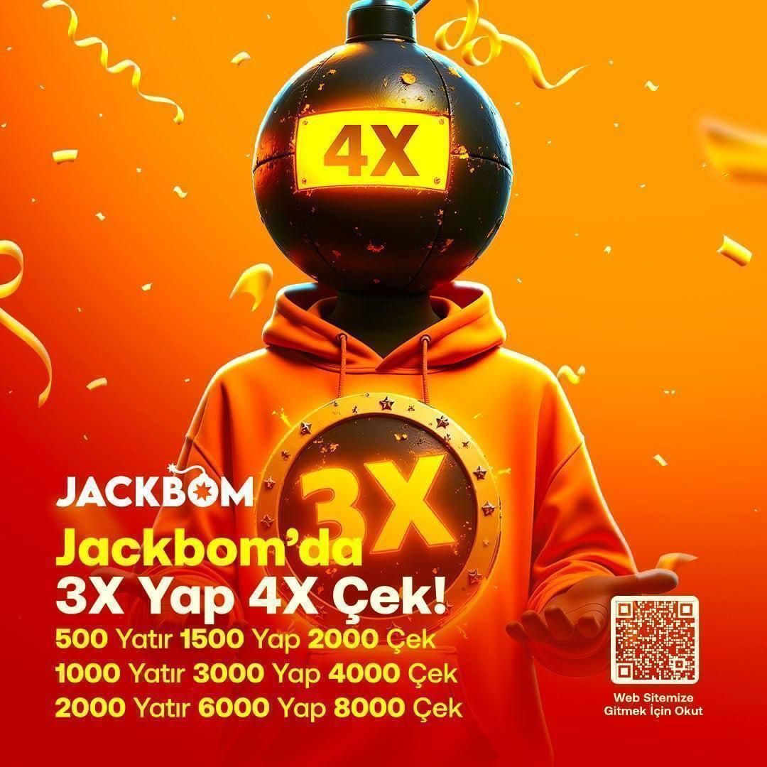 💣Jackbom’da Kazançlar Patlıyor!

🔥3X Yap, 4X Çek!

🪙 500 Yatır ➤ 1500 Yap ➤ 2000 Çek
🪙 1000 Yatır ➤ 3000 Yap ➤ 4000 Çek
🪙 2000 Yatır ➤ 6000 Yap ➤ 8000 Çek

🎯Hem oyun oyna, hem yüksek kazançla çekim yap!

💣ws.tc/jackbom