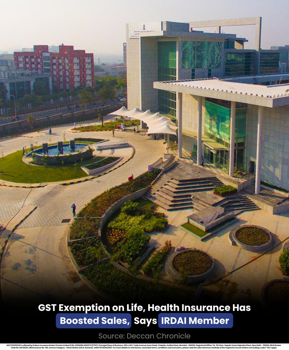 ProbusInsurance's tweet image. Here’s your weekly dose of Insurance Buzz! 🐝
Big updates — new rulings, rebrands, and insights shaping the future of insurance in India.

#NewsOfTheWeek #InsuranceUpdate #ProbusInsurance #InsuranceTrends