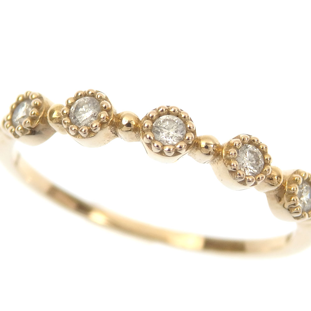 ✨販売開始✨ ヴァンドーム青山 K18YG ダイヤモンド リング O