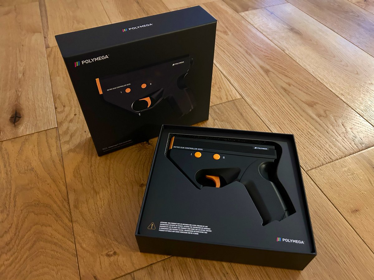 Would you look at that…

It’s here! The #Polymega gun has arrived! 🎉

It’s been a long time coming, but man am I excited for this! Haven’t played Saturn Virtua Cop with a gun in far too long 😭

Not had chance to try it yet, but for now I’m just so happy it’s finally here 😃
