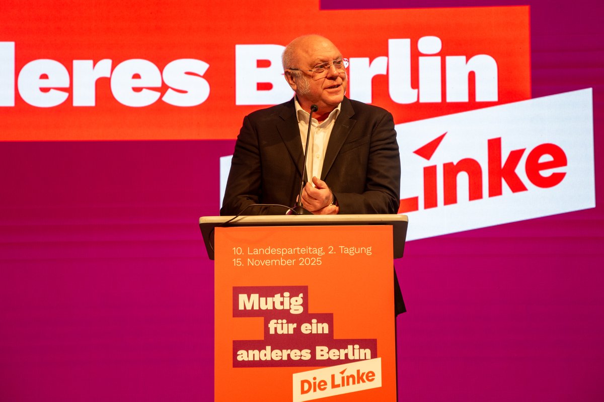 <a href="/UlrichSchneider/">Ulrich Schneider</a> aus dem Paritätischen wendet sich an uns und die Berliner:innen. 

"Wir wollen ein solidarisches Berlin... wir wollen ein Berlin in dem alle Menschen gut leben können" 

"Dafür brauchen wir <a href="/ElifEralpBerlin/">Elif Eralp</a>...Es gibt eine Alternative!"

🚩✊ #linkelpt