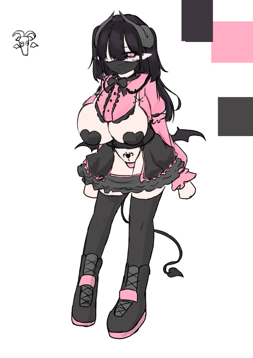 skebでサキュバスを三人ほどデザインしました
ご依頼ありがとうございました! 