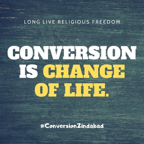 ConversionOK's tweet image. To convert is an individual’s or a community’s decision to give a new direction to their lives. 

Sometimes the only decision they’re capable of making. 

#ConversionZindabad