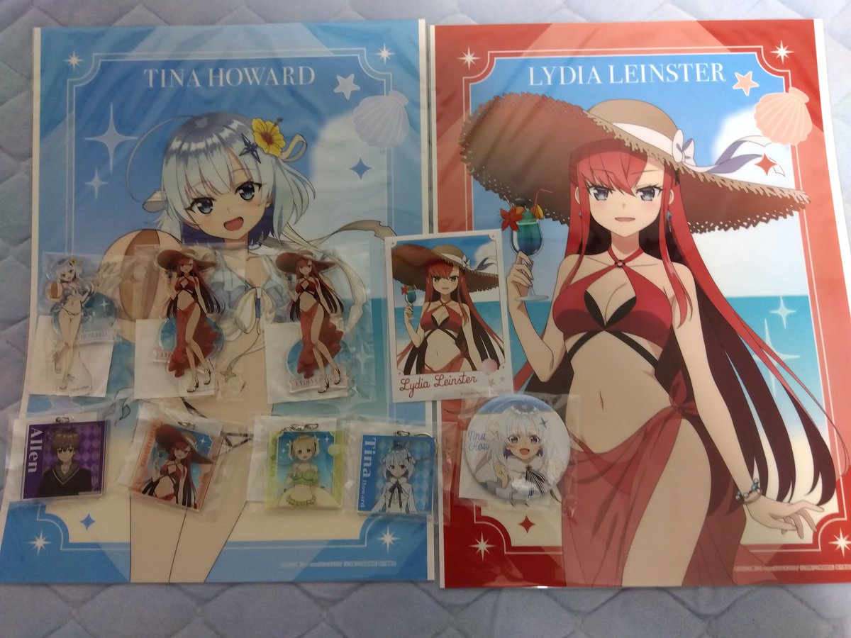 公女殿下の家庭教師 くじ引き堂 オンラインくじ クリアポスター ティナ