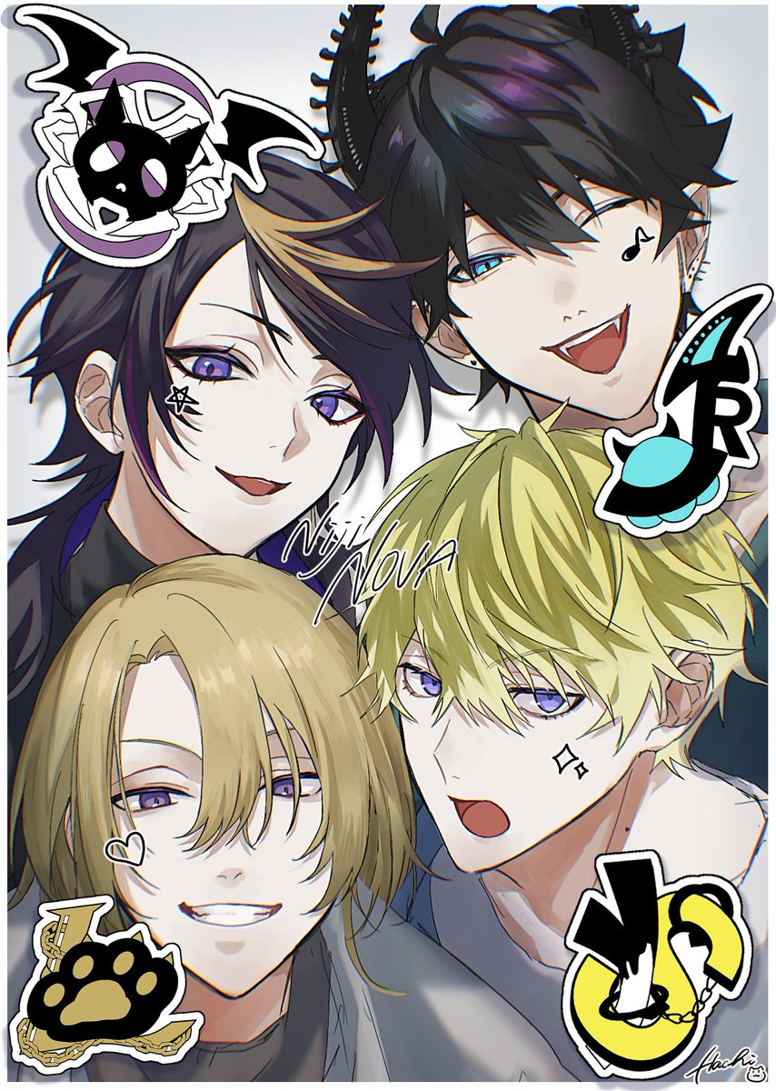 ＼NijiNOVA／
#drawluca #YaminoArt #Briskart #RenZotto