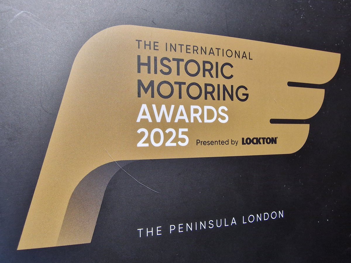 MConstanduros's tweet image. At the International Historic  Motoring Awards, The World Champions Collection &amp;amp; Silverstone Festival narrowly missed out on winning Motorsport Event of the Year, it was wonderful to be recognised being highly commended by the judges on the night. #contentcuration @MotorvationPR