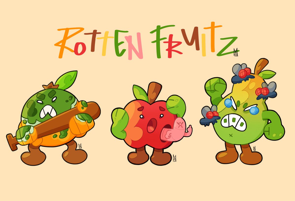 moe_anxious's tweet photo. Rotten FruitZ!! Plus a sneak peak at what’s to come 👀👀🏷️
#myart #originalart #oc #apple #pear #orange #fruit #sticker #stickers #etsy #digitalart #prints #procreate #cutestickers #stickerdesign #stickerset https://t.co/I9htQ90a8Q