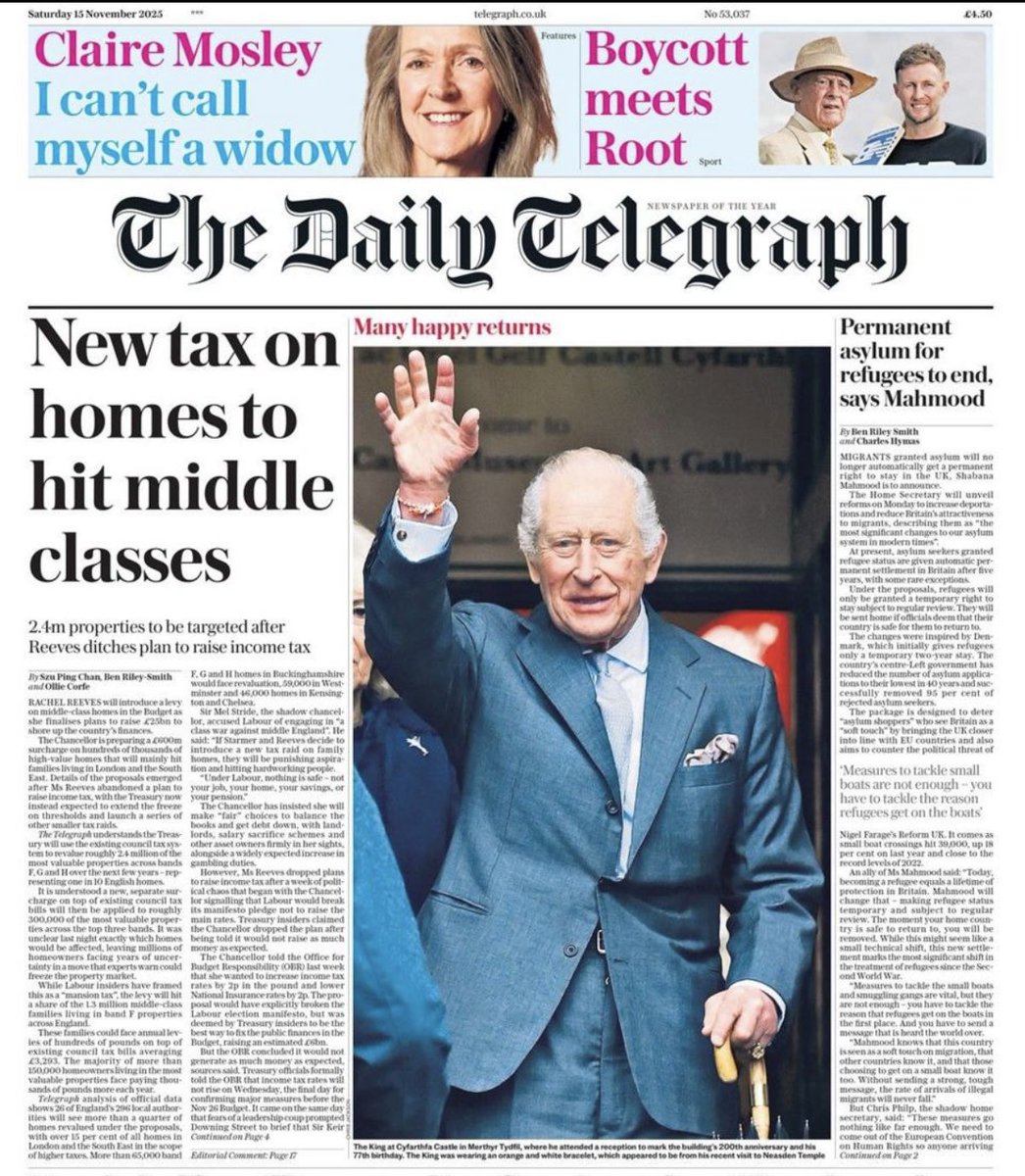 Out in Hurley, Maidenhead campaigning. 

Vote Liberal Democrat you get Labour and then you get this. 

&gt;50% of houses locally will be impacted. 

Only <a href="/Conservatives/">Conservatives</a> will keep your tax down and cut spending