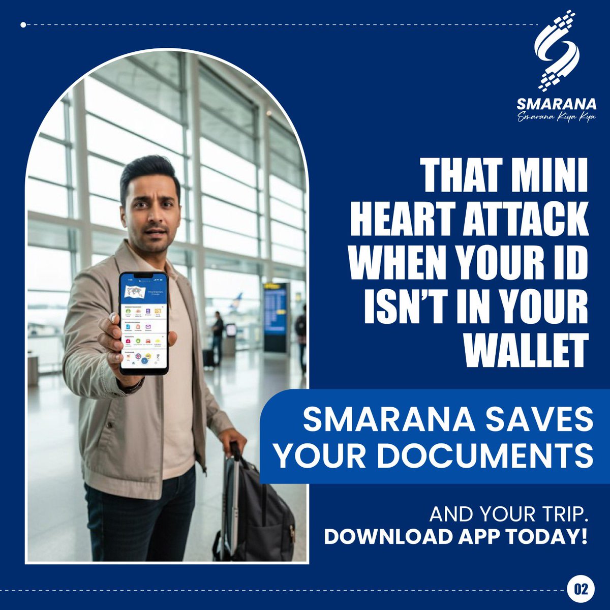 smaranaapp's tweet image. Best document app to secure your IDs and travel documents! 

No more heart-stopping moments when you can’t find your ID in your wallet.

 #smaranaapp #digilocker #makeitinindia #startupindia #digitalindia #bestdocumentapp #secureIDstorage #digitalwallet #travelessentials