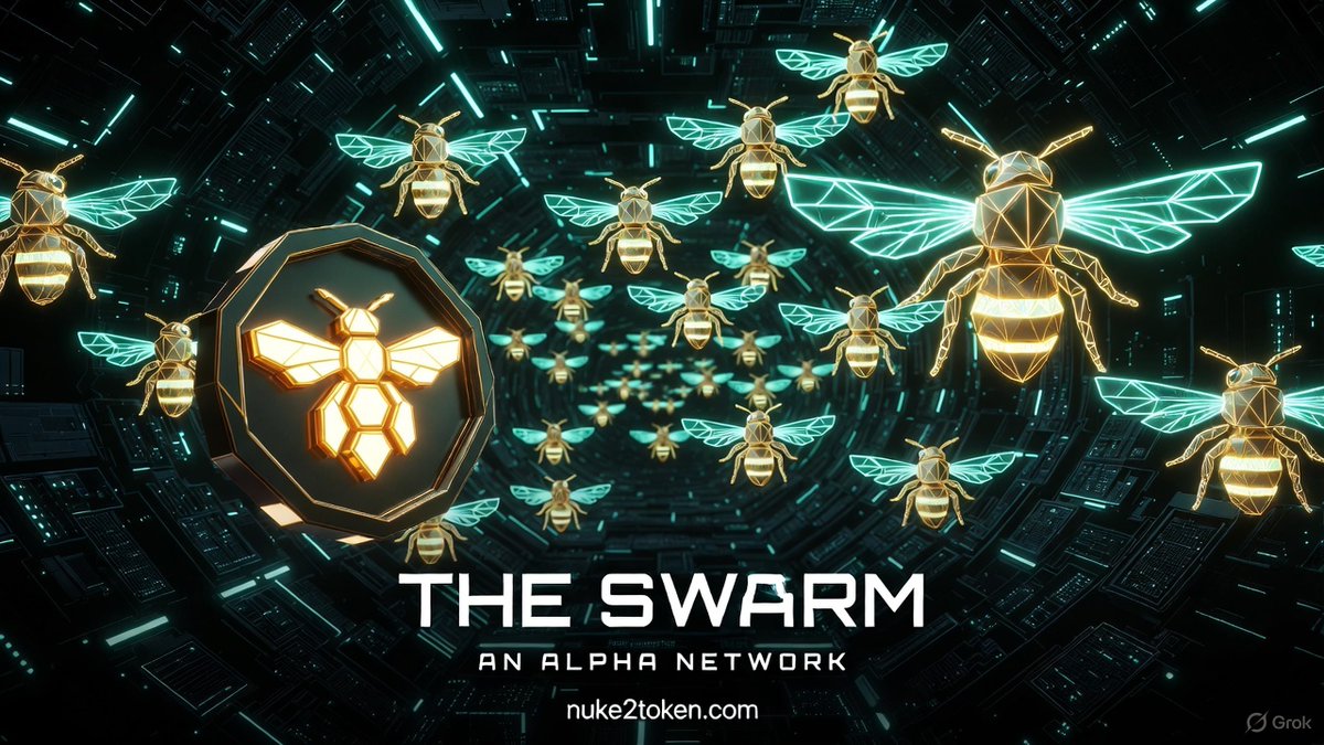 nuke_to_token's tweet image. The Swarm is coming. Follow me for huge potential gains.